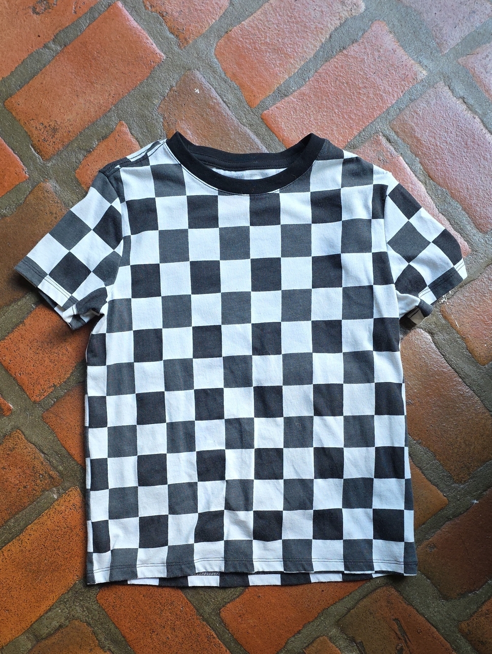 CAT & JACK checkered Tee